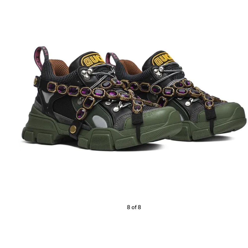 Gucci brand new Fastrek Crystal